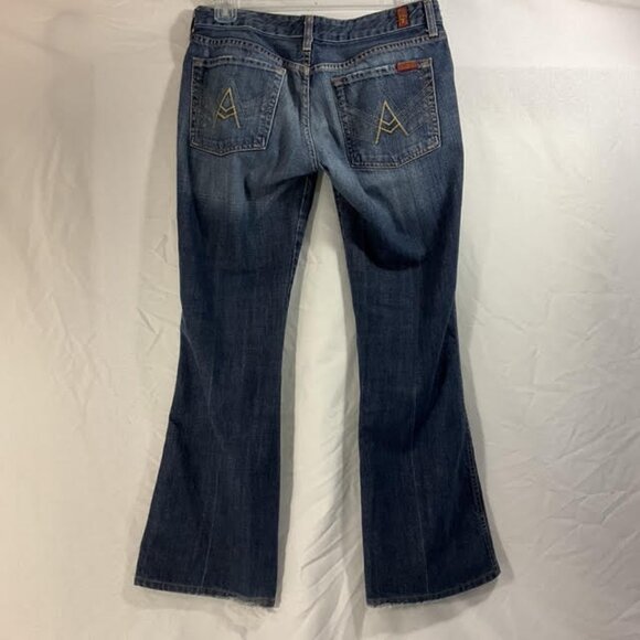 7 For All Mankind Denim Jeans A pocket SZ 31 - Picture 5 of 7